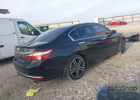 2016 Honda Accord Sport z USA, uszkodzony, nr VIN 1HGCR2F57GA052541